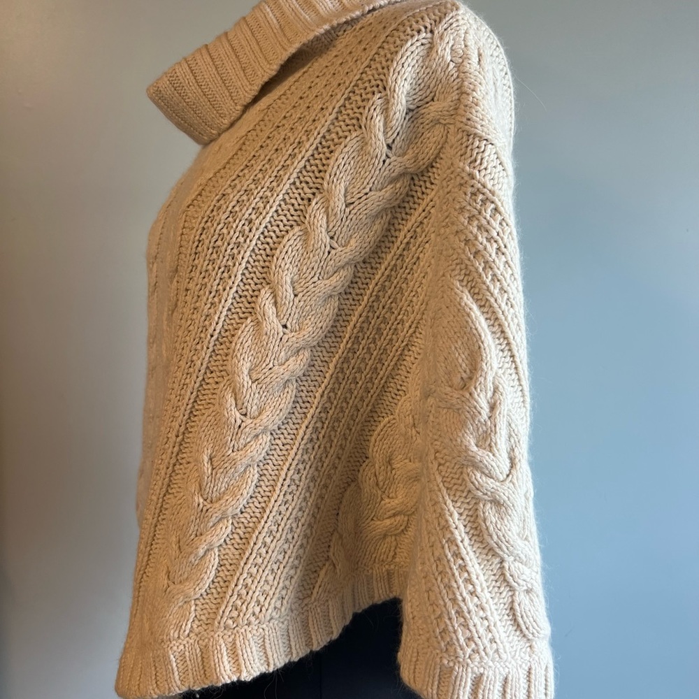 Winter silks poncho